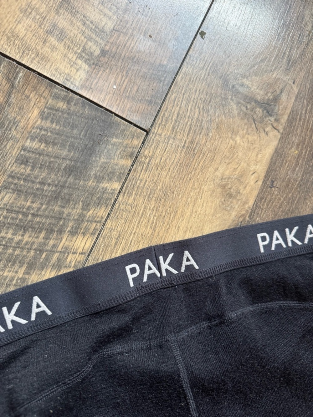 PAKA Men's Black Thermal Leggings - Picture 6 of 8
